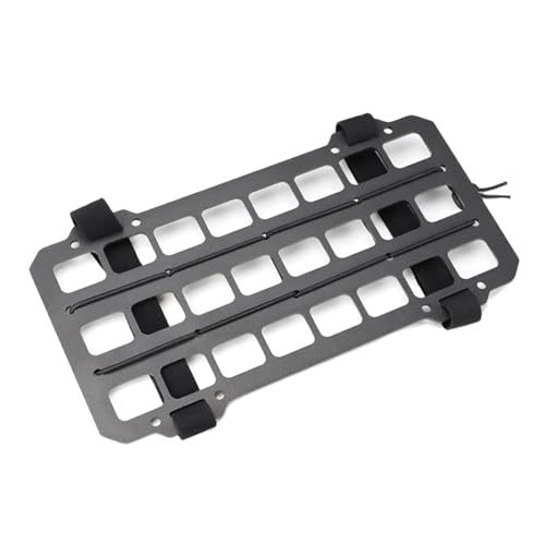UHANBUT Vehicle Rigid MOLLE Panel Car Sun Visor Organizer Tactical Gear Rack EDC Pouch Tool Holster Truck Equipment Mount Plate Auto Interior Modular Storage Shelf Accessories Visor Panel - Image 1