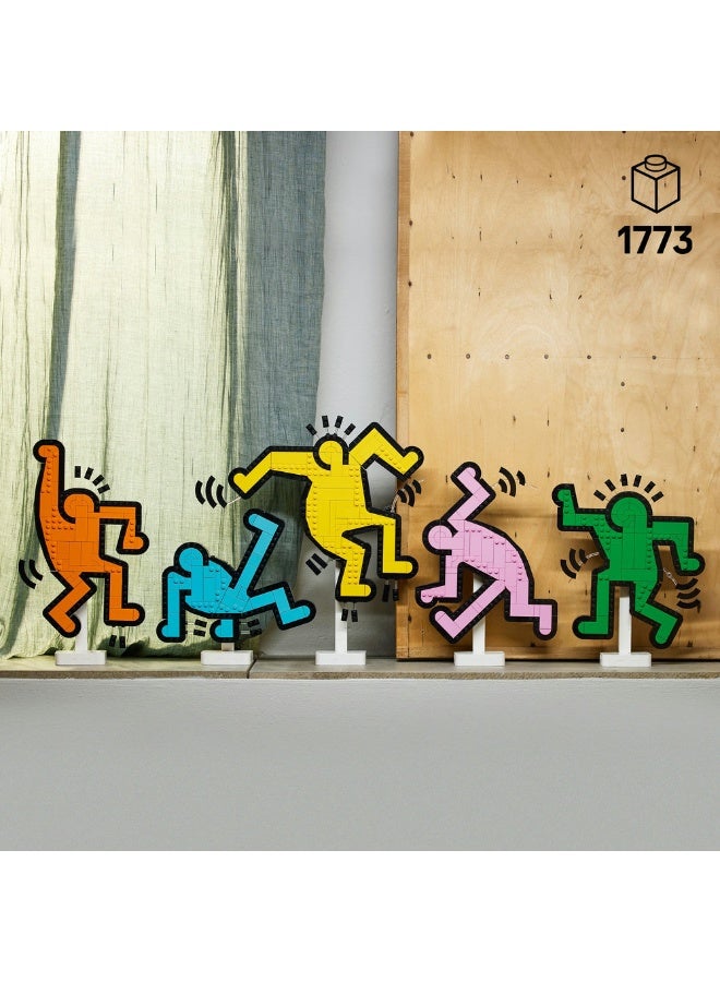LEGO Art Keith Haring – Dancing Figures 31216 (1773) Pieces  - Image 3