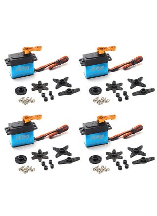 Digital Servo 20kg High Torque 4pcs 180° Stainless Steel Gear Servo for 1/8 1/10 1/12 Scale RC Cars Robot Manipulator with 25T Arm - pzsku/ZF1C3A95171C79EDAEAA3Z/45/_/1692180903/98823c97-98c2-412d-a3bb-5b96e7e1aa77