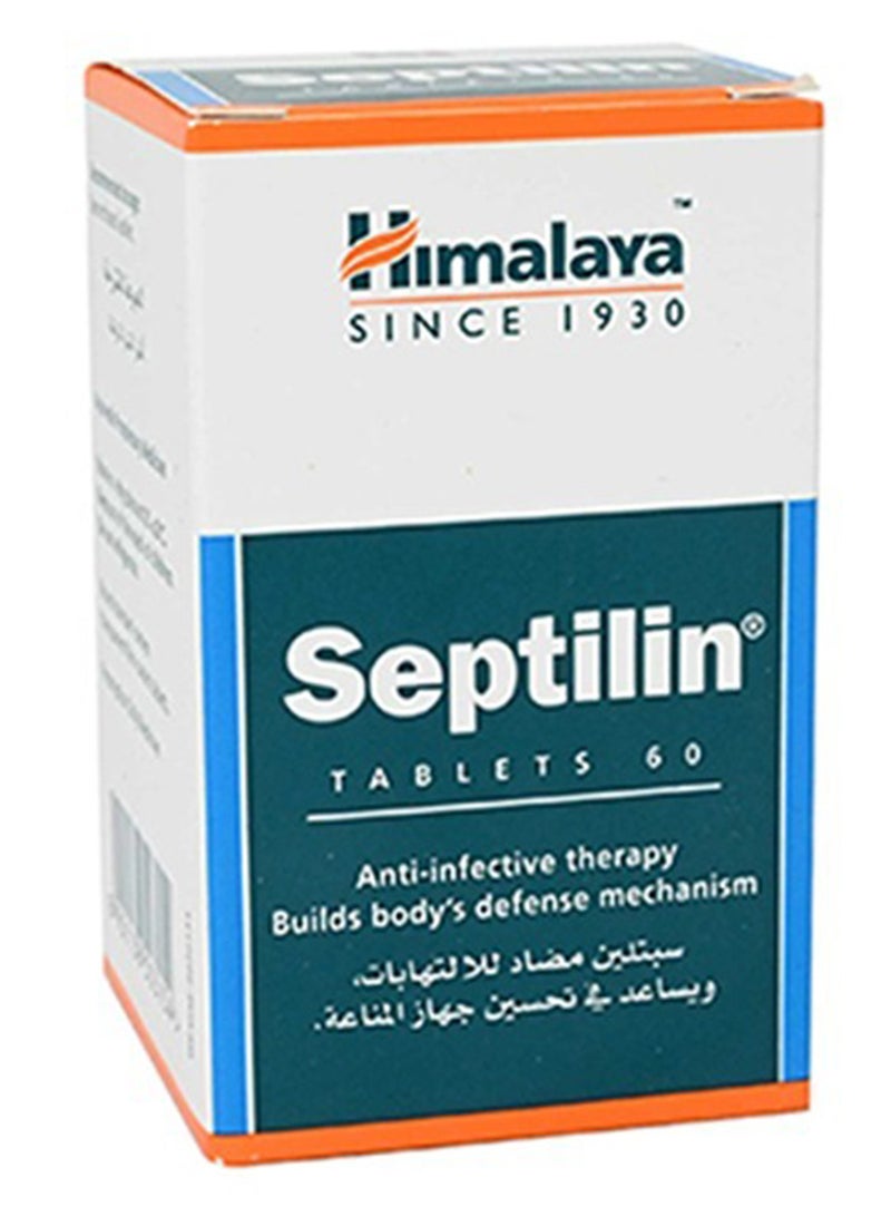 Himalaya Septilin Anti Infective Therapy Builds Body Defense Mechanism 60 Tablet