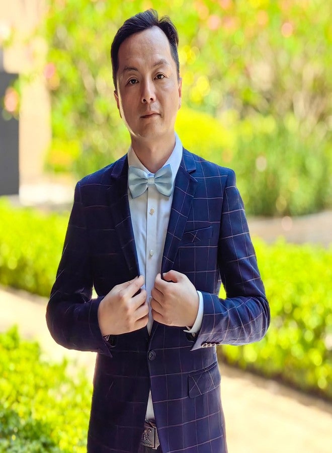 SYAYA Men's Bow Tie, Pre-Tied Silk Bowtie for Men & Boy Clip-On for Formal Business Tuxedo or Boys Office Uniform Suit U-MBT3 (Baby blue) - Image 3