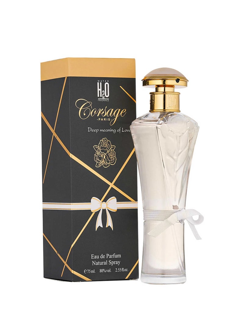 اتش 2 او عطر كورساج 75 مل - Image 1