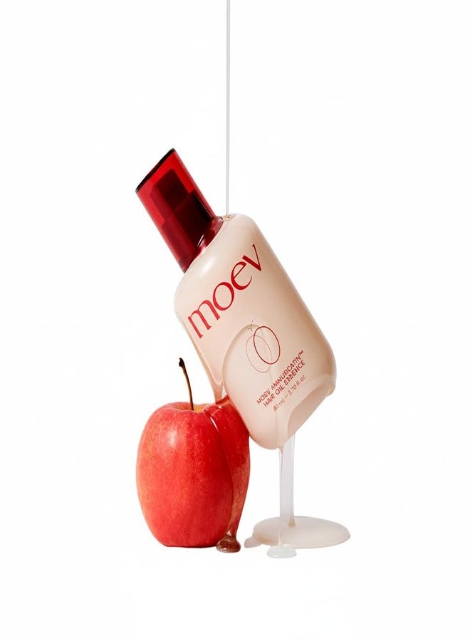 MOEV ANNURCATIN Hair Oil Essence | Korean Apple Hair Care Perfumed Serum | Heat Protect & Anti-Frizz | Nourishing Apple Seed Oil for Dry, Frizzy, Damaged Hair 2.7 fl.oz - Image 1