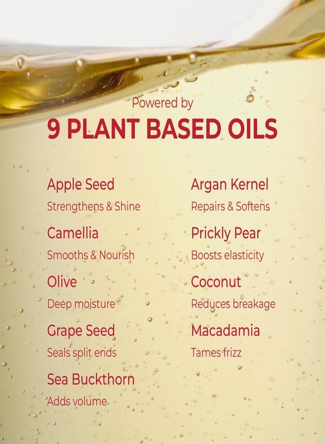 MOEV ANNURCATIN Hair Oil Essence | Korean Apple Hair Care Perfumed Serum | Heat Protect & Anti-Frizz | Nourishing Apple Seed Oil for Dry, Frizzy, Damaged Hair 2.7 fl.oz - Image 3