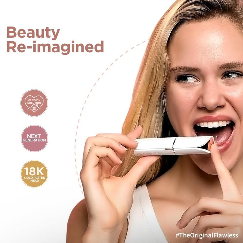 Flawless Finishing Touch Flawless Women's Painless Facial Hair Remover - Image 1