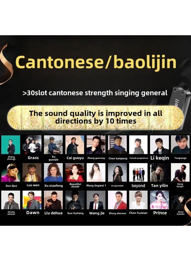 Classic Cantonese Car USB Flash Drive 708090 Song Nostalgic Polygram Golden Songs Lossless High-Quality Car USB Music-Color:High-end Super Product-Capacity:Large Capacity 64g [cantonese/polygram]  - Image 2