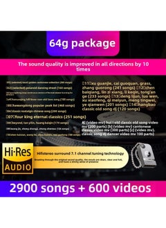 Generic Classic Cantonese Car USB Flash Drive 708090 Song Nostalgic Polygram Golden Songs Lossless High-Quality Car USB Music-Color:High-end Super Product-Capacity:Large Capacity 64g [cantonese/polygram]  - Image 1