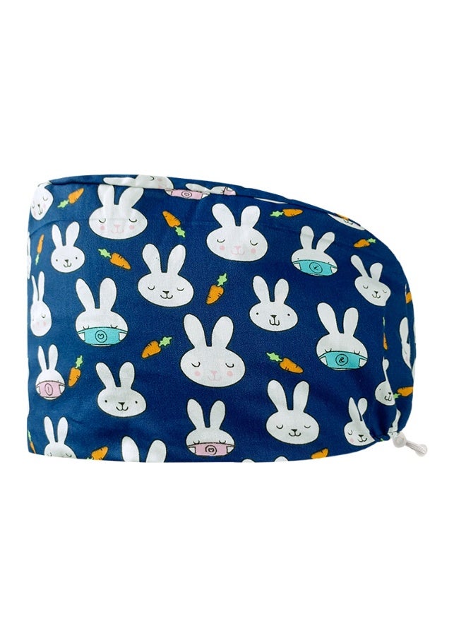 NIBEMINENT Soft Cotton Unisex Scrubs Cap Mens Scrubs Nursing Medical Surgical Caps Medical Uniforms Multicolour Printing Hospital Nurse Hat