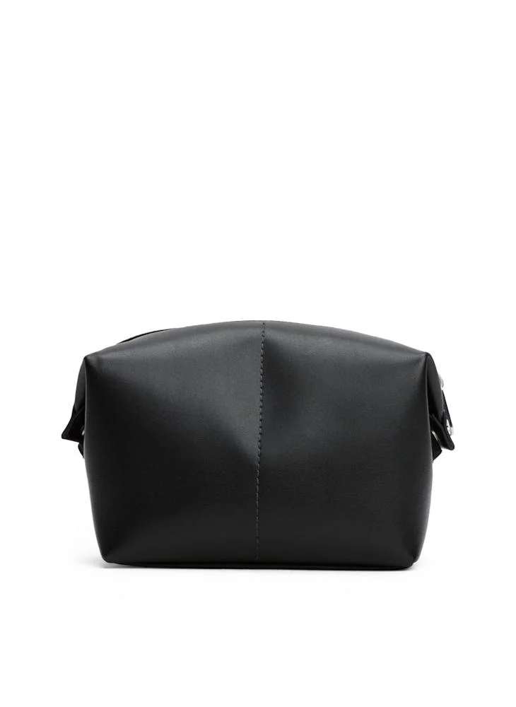 تومي جينز Logo Detailed Zip Through  Toiletry Bag