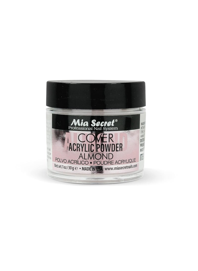 MIA SECRET Mia Secret Acrylic Powder Cover Almond 1 oz. 