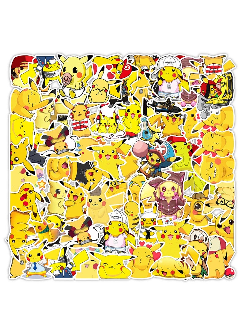 بوكيمون سينتر مجموعة ملصقات أنمي مقاومة للماء من 50 قطعة - Image 1