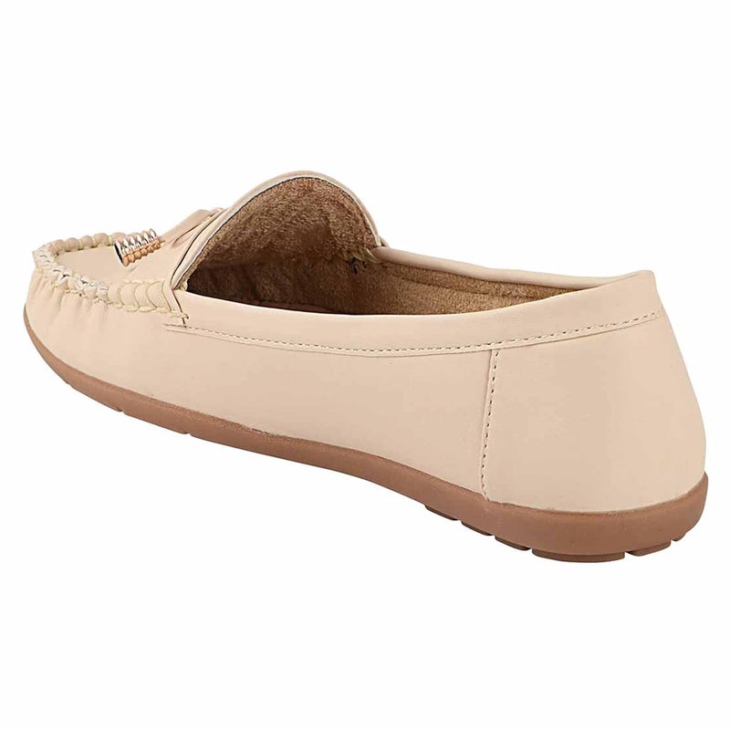 Shoetopia أحذية لوفرز كاجوال أنيقة للنساء من شوتوبيا | أحذية مسطحة مريحة سهلة الارتداء بتصميم فيونكة ونعل ناعم للاستخدام اليومي - Image 5