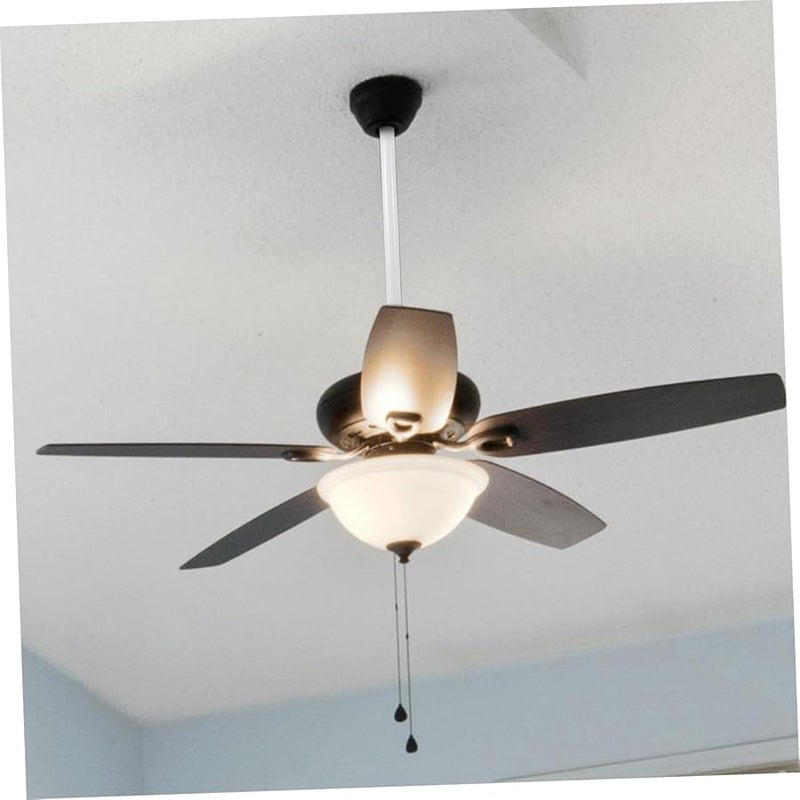 عمود تمديد مروحة السقف 12 بوصة تصميم أنيق سهولة التركيب ثبات - Image 4