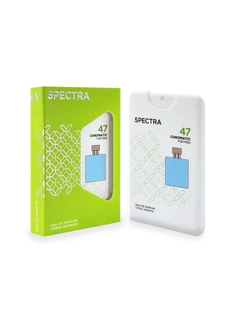 Spectra - Pocket 047 Chromatic Eau De Parfum For Men - 18ml - Image 1