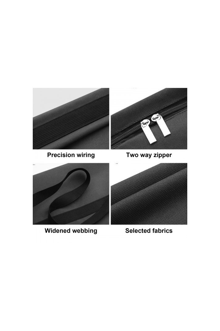 150L Extra Large Moving Storage Bag with Zippers and Handles, Waterproof Oxford Cloth Organizer for Clothes, Blankets, Travel, Relocation - Image 4