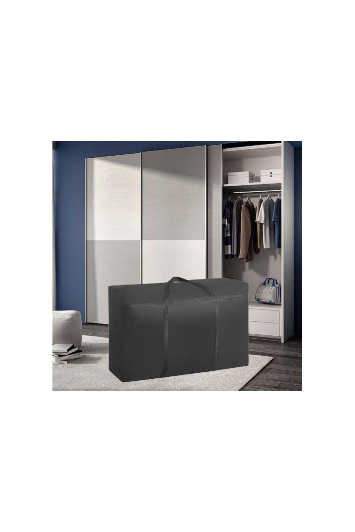 150L Extra Large Moving Storage Bag with Zippers and Handles, Waterproof Oxford Cloth Organizer for Clothes, Blankets, Travel, Relocation - Image 5