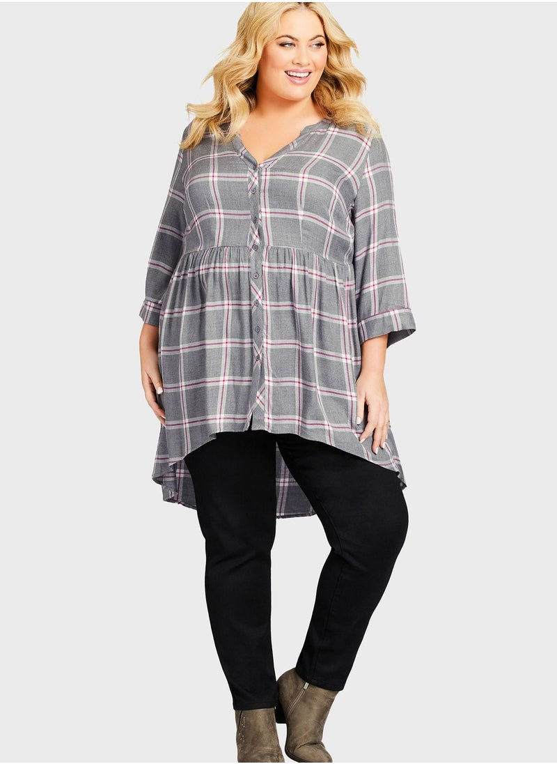 city chic - Checked Shirts - Image 1