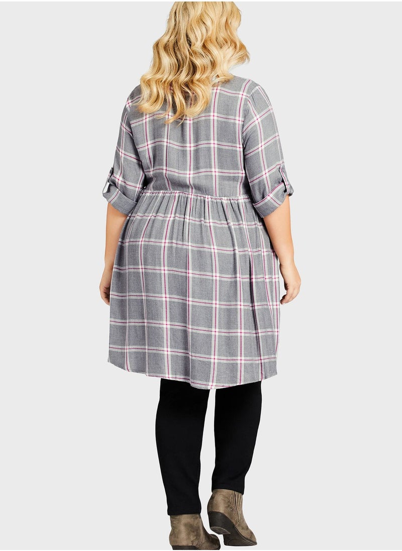 city chic - Checked Shirts - Image 1