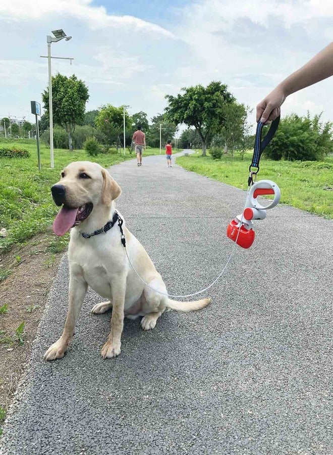 YUDOTE Chew Proof Dog Leash, 6 ft Steel Cable with Reflective Soft Padded Handle, Black - Image 5