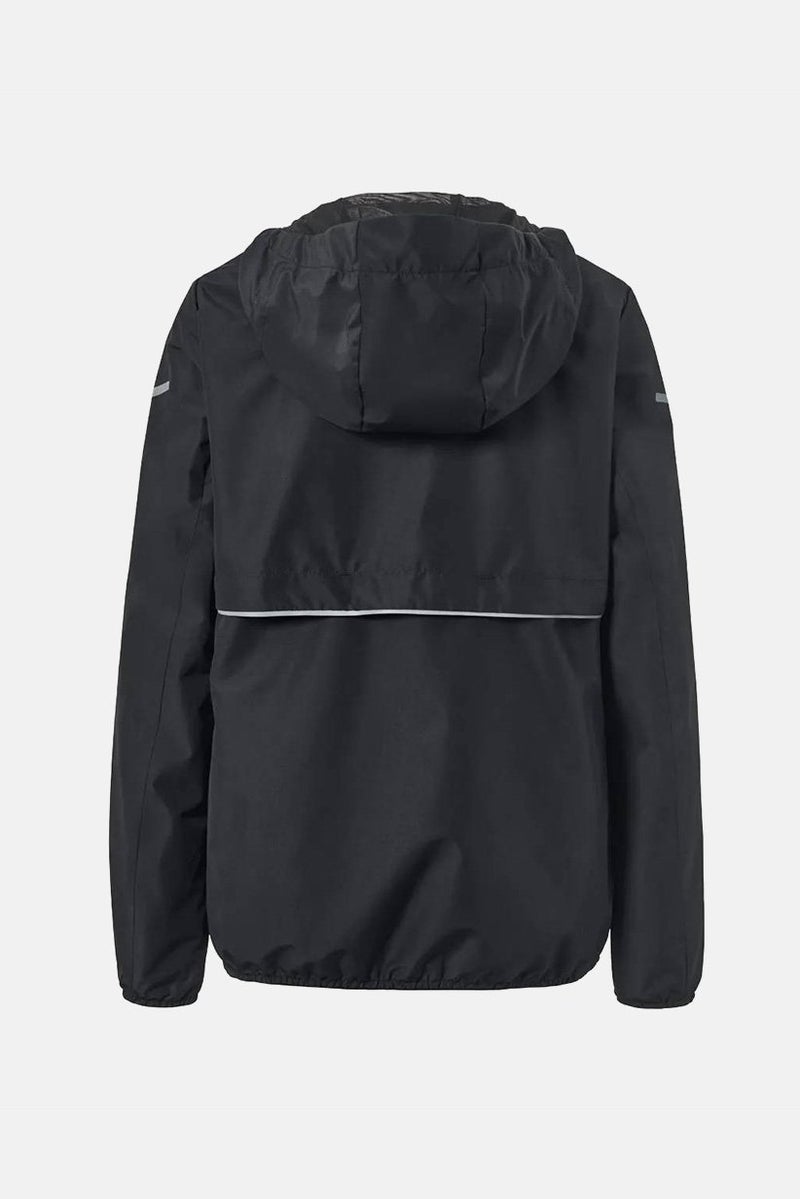 Tchibo جاكيت رياضي نسائي بأكمام طويلة مناسب للجري، أسود - Image 2