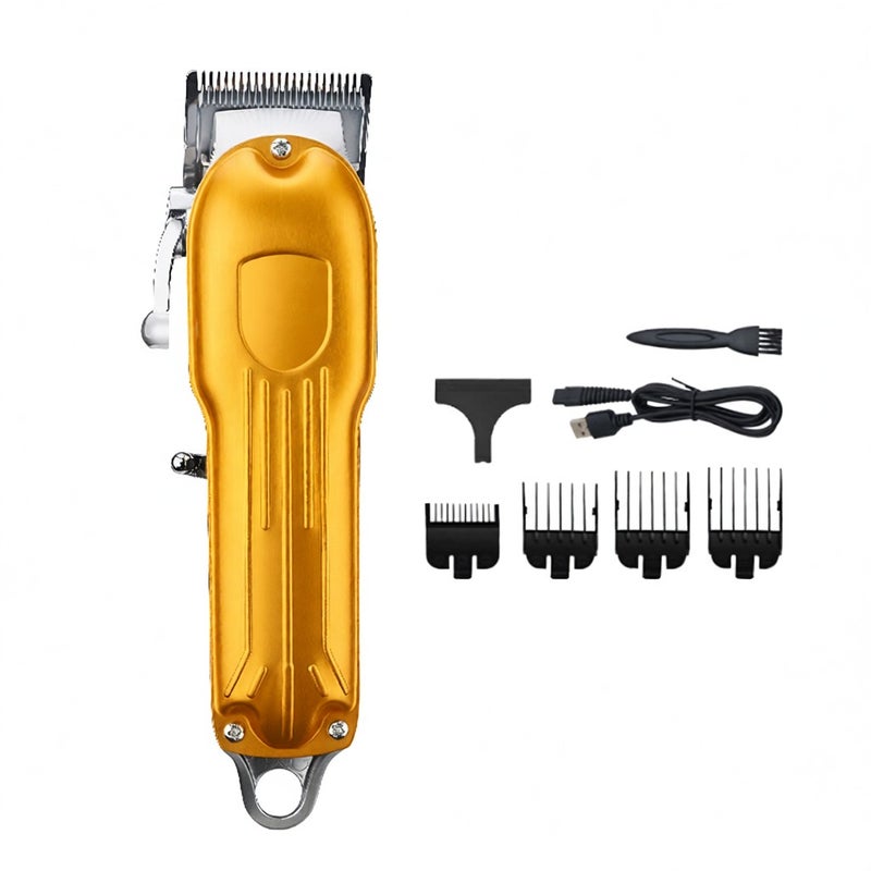 LCD Digital Display High-power Barber Home Electric  Oil Head Clippers Professional Styling - Image 1