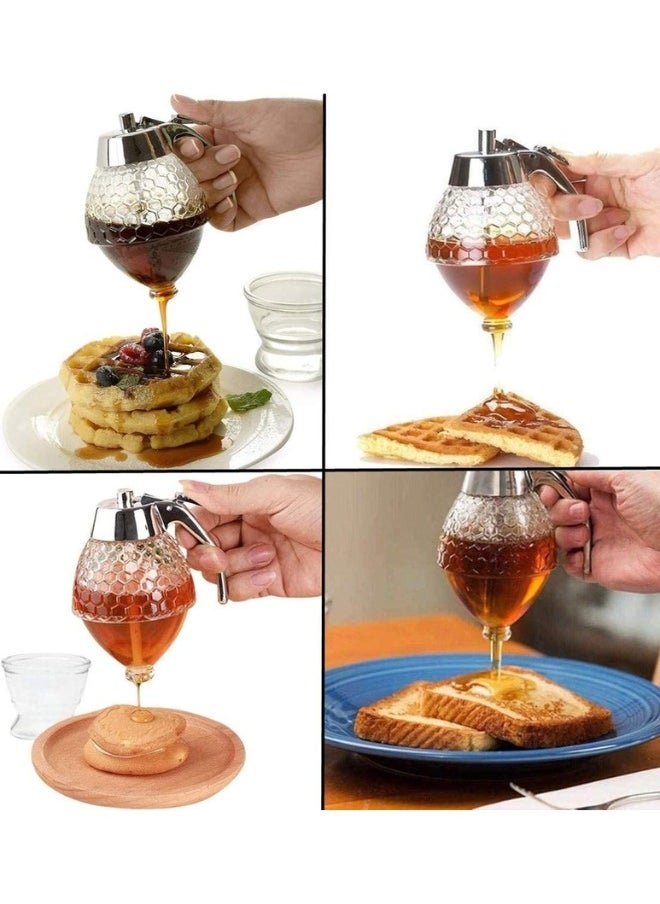 Generic - Honey dispenser with stand in the shape of a honeycomb - Image 1