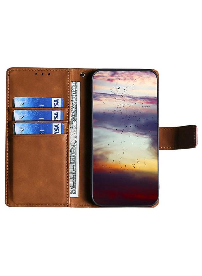 S-TOP Case For OnePlus Ace 5 / 5 Pro Skin Feel Crocodile Magnetic Clasp Leather Phone Case - Image 3