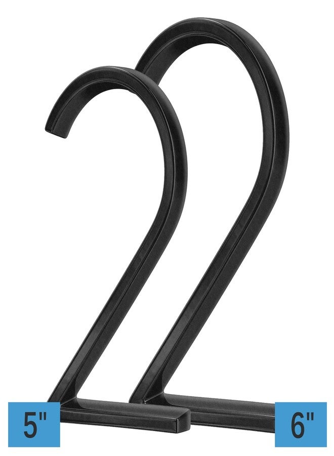 OLADOT 6" Stainless Steel Floating House Number 2, Metal Modern House Numbers, Mailbox Decor Number with Nail Kit, Coated Black, 911 Visibility Signage (Large 2) - Image 2