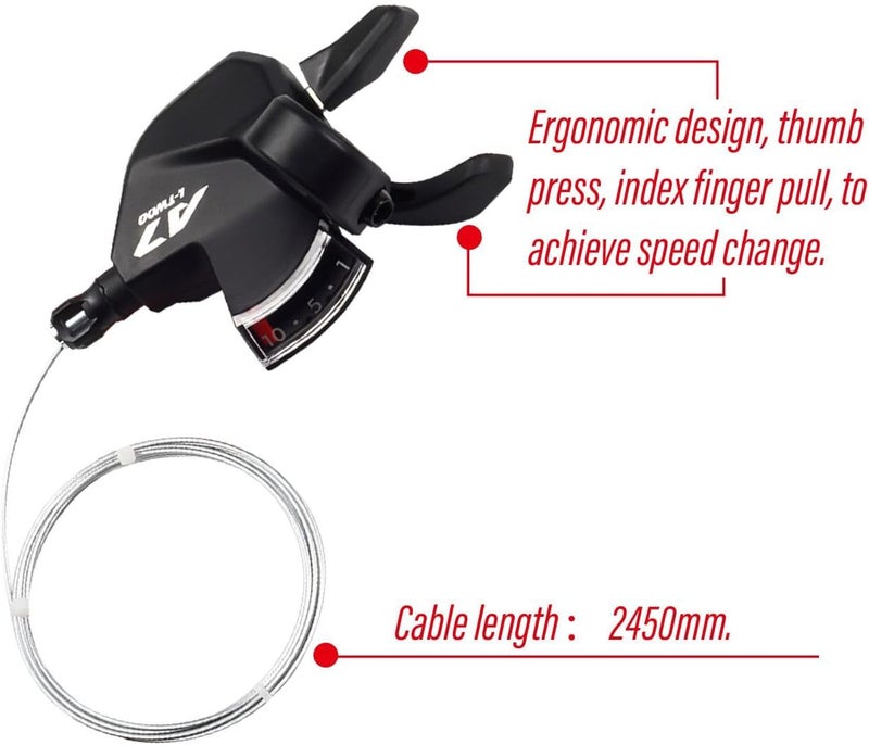CNC Rear Derailleur 10 Speed Direct Mount/Hanger Mount for Shimano/sram - Image 2