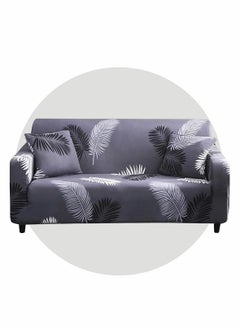 Excefore Stretch Sofa Cover Printed Pattern Seat Couch Cover for 1 Cushion Couch 1 Piece Furniture Protector for Living Room, Pets, Sofa (3 Seater)  - Image 1