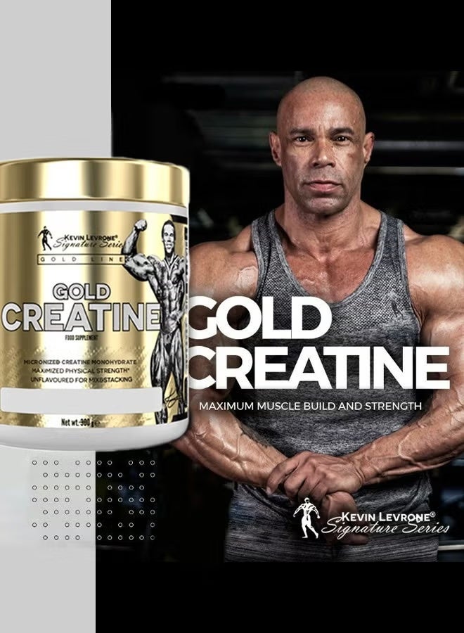 KEVIN LEVRONE Gold Creatine, Orange Mango Flavour (300g, 60 Servings) - Image 2