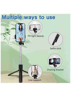 OTTAL Selfie Tripod Stick Stand For iPhone And Smart Android Mobile  - Image 3