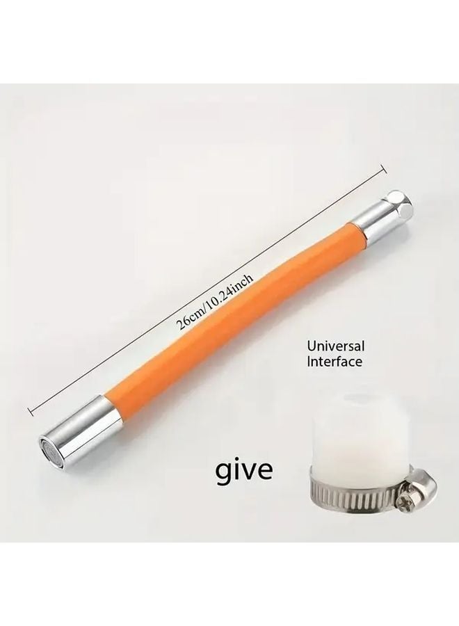Universal Tube 11 81inch Adjustable Water Line Extension 360 Degree Rotary Hose Adapter - Image 5