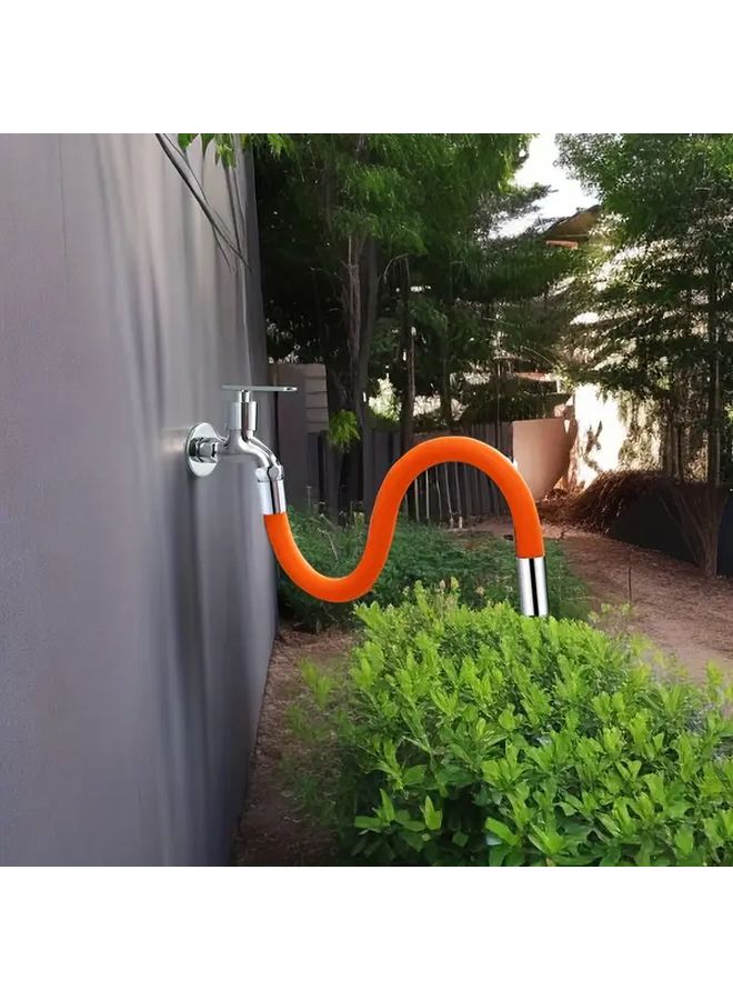 Universal Tube 11 81inch Adjustable Water Line Extension 360 Degree Rotary Hose Adapter - Image 4