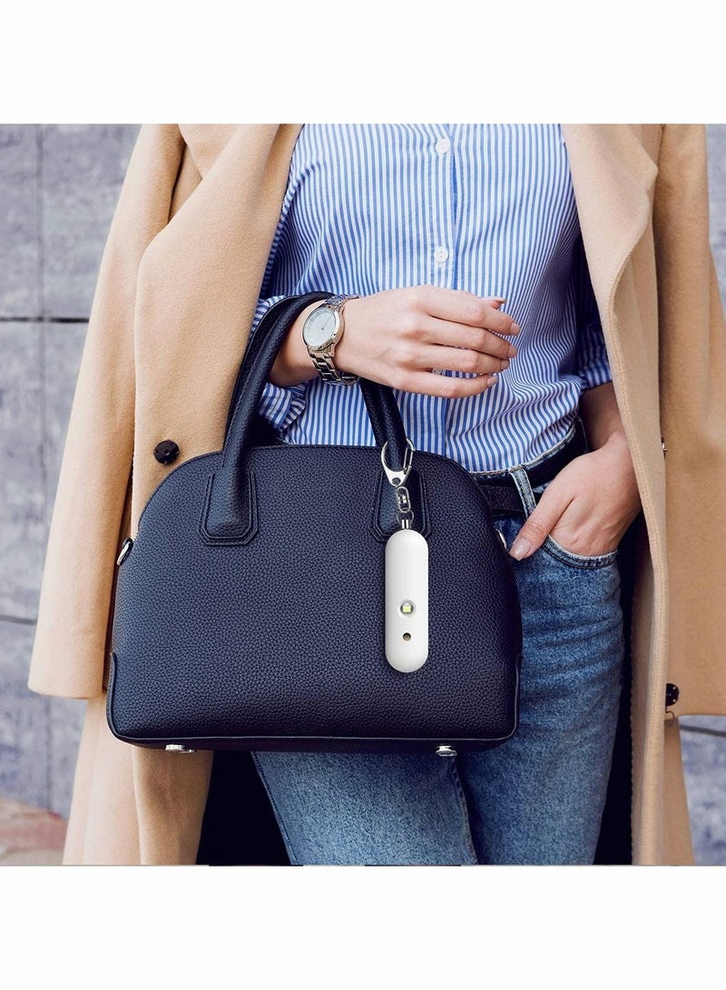 Safe Sound Personal Alarm, 130dB Safesound Security Alarm Keychain, Dual Speakers, Emergency Self Defense Alarm with LED Light, for Kids, Women, Elderly (2 Pack) - Image 5