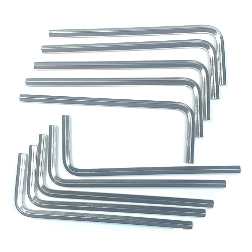 ZDingTech 10pcs 3/32 Allen Wrench sets,3/32" Hex Key Wrench set,allen key Door Key L Shaped hex wrench set with Long Arm. - Image 5