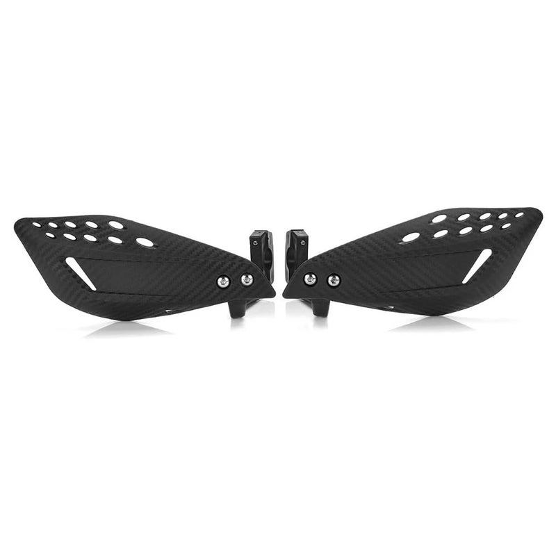 Kucehiup Motorcycle Handguards 7/8" 22mm Universal Hand Guards Black - Image 1