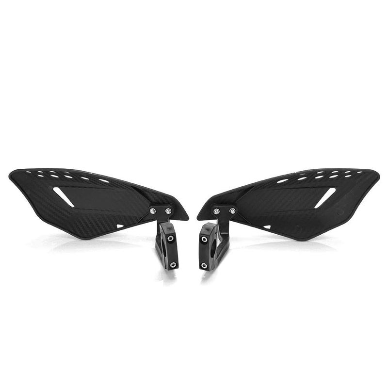 Kucehiup Motorcycle Handguards 7/8" 22mm Universal Hand Guards Black - Image 3