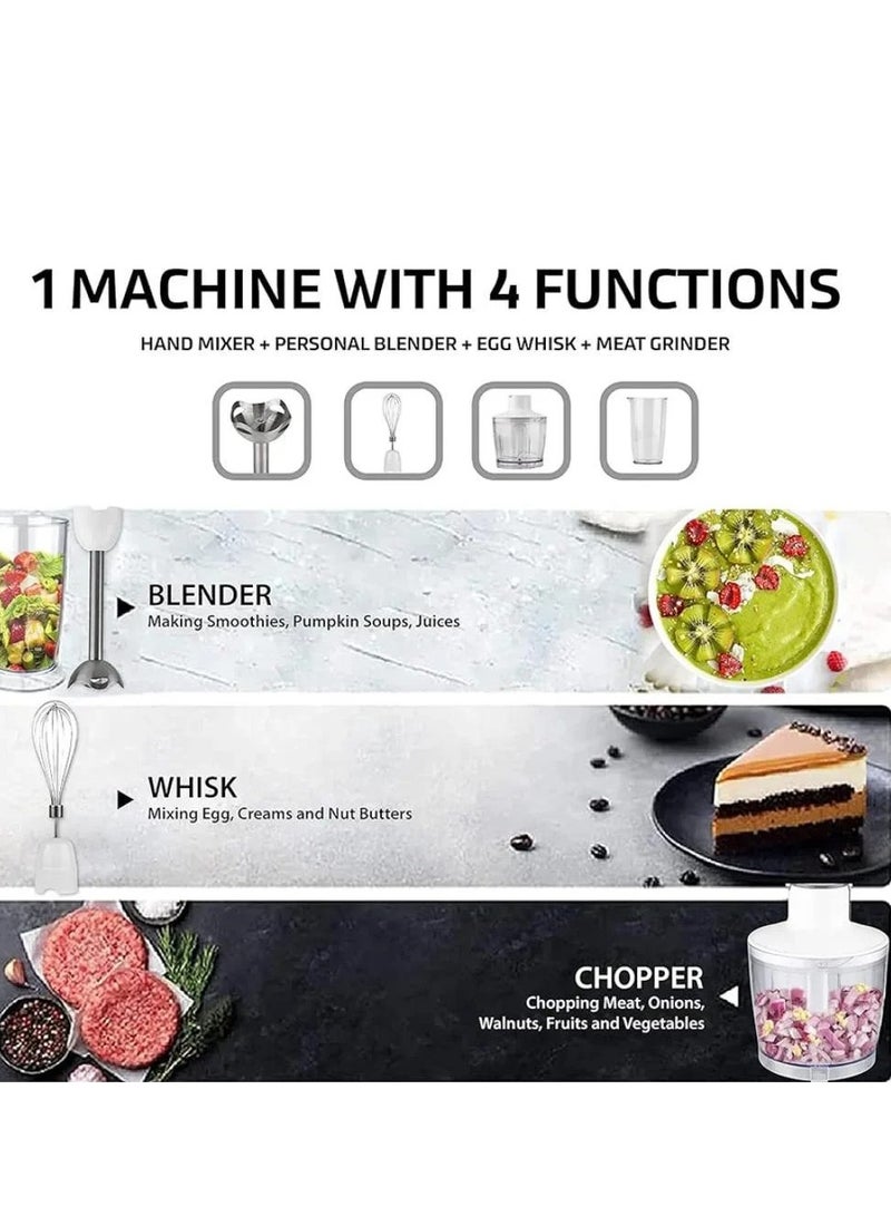 Denx DX3211 Dinex hand blender 4 in 1, black - Image 5