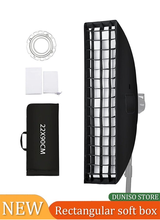 Generic - Honeycomb Grid Strip Beehive Softbox Mount for Godox Flash Light and Other Studio Flash Light, Umbrella Softbox Studio Flash Lighting [Grid Only] - Image 1