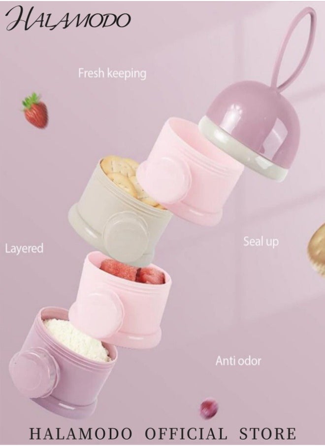 Baby Formula Dispenser 4-Layer Baby Milk Powder Dispenser Stackable Formula Container Portable Snack Storage Box for Travel, BPA Free - pzsku/ZF1C62E9710D938C82BE3Z/45/_/1740478595/bfbf1e6b-283b-4d85-9fa8-b8b0ff3b9fa1