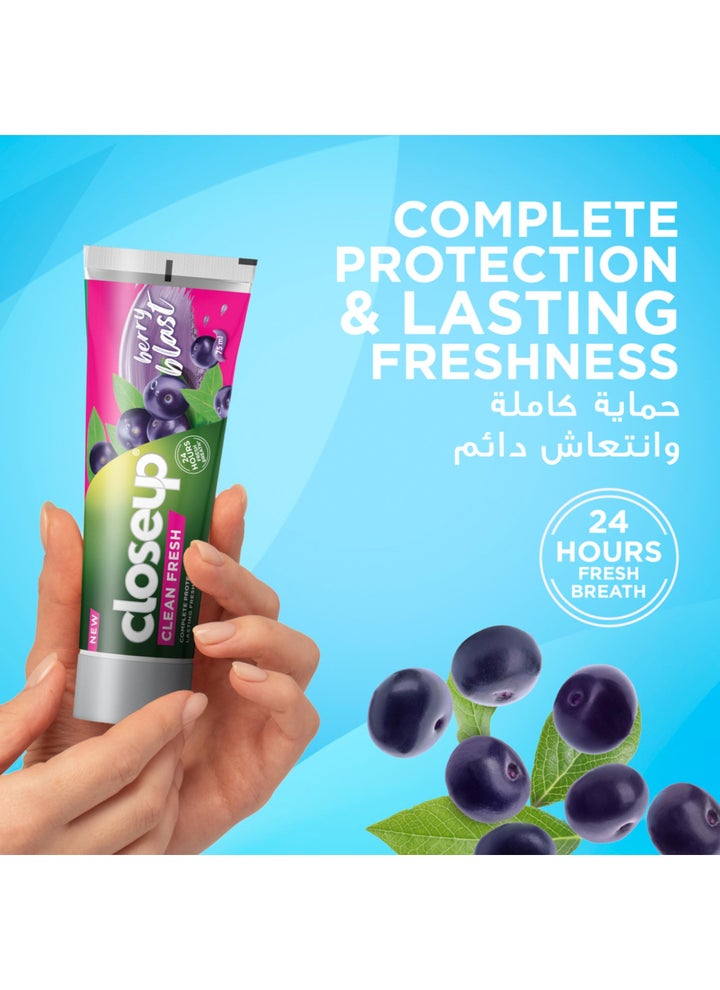Buy Closeup Berry Blast Clean Fresh Toothpaste Online | 15 Minutes ...