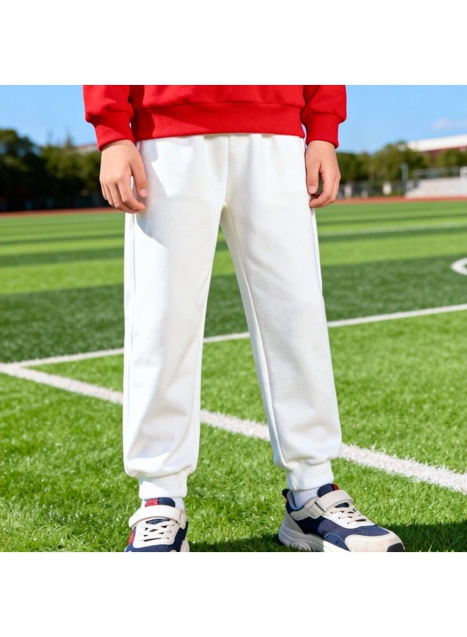 Children's Colorful Sweatshirt Set, Two-piece Set, Performance Clothing For Primary And Secondary School Students, Sports Meeting Class Uniforms, Kindergarten Rainbow Activities