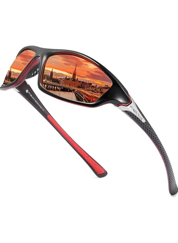 Generic Sports Polarized Sunglasses For Men Cycling Driving Fishing UV400 Protection  - Image 1