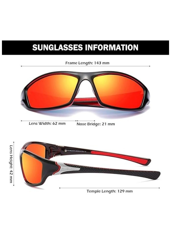 Generic Sports Polarized Sunglasses For Men Cycling Driving Fishing UV400 Protection  - Image 3