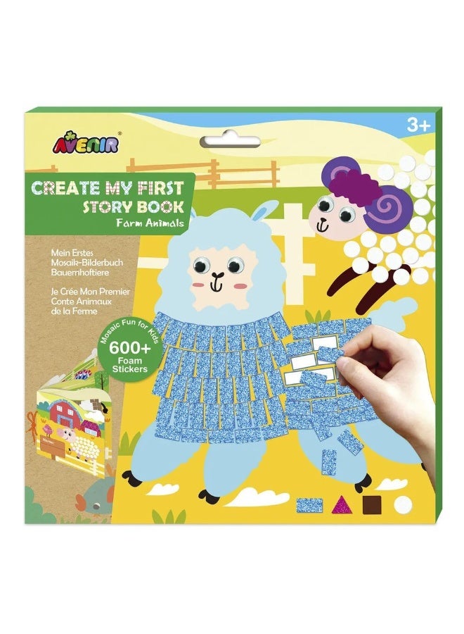 Avenir Avenir - Create My First Story Book Farm Animals - 191592 - Image 1