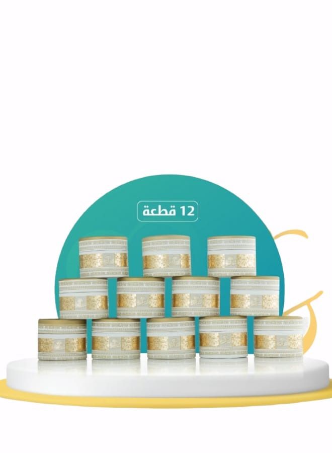 عاشق العود بخور أمير العود 12 حبة بوزن 10 جرام للحبة الواحدة - Image 1