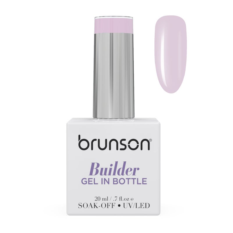 brunson جل بناء خالي من TPO للأظافر 20 مل جل بناء 10 في 1 في زجاجة BIAB بدون حرارة غير مصفر طويل الأمد جل نقع للأظافر لتقوية وإصلاح قاعدة هيماء خالية من الجل الصلب للصالة - Image 1
