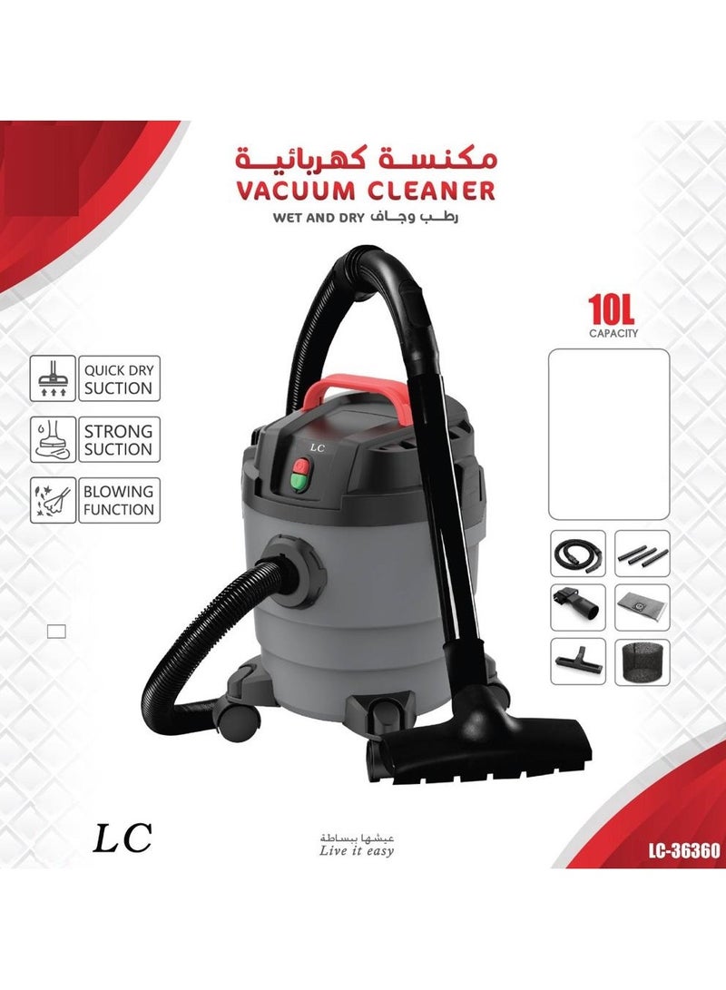LC Electric Vacuum Cleaner 10Ltr
