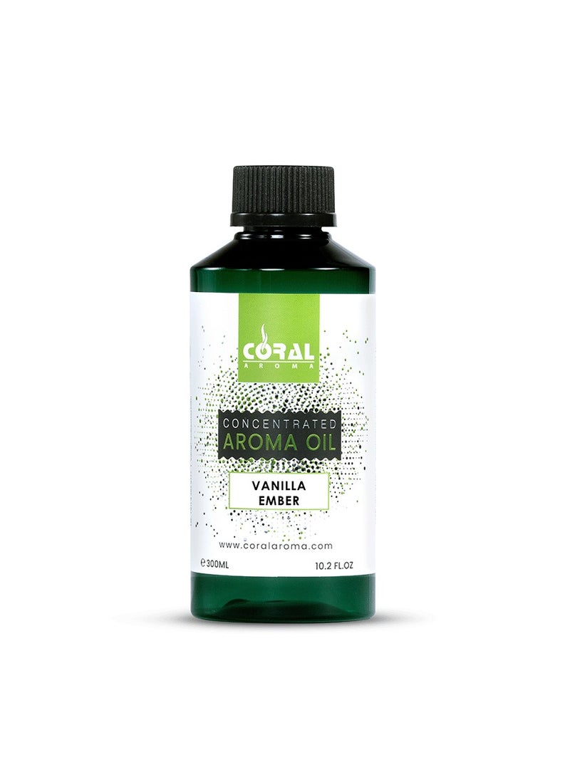 CORAL AROMA Vanilla Ember Aroma Oil | 300 ml | Scented Diffuser Oil - Image 1
